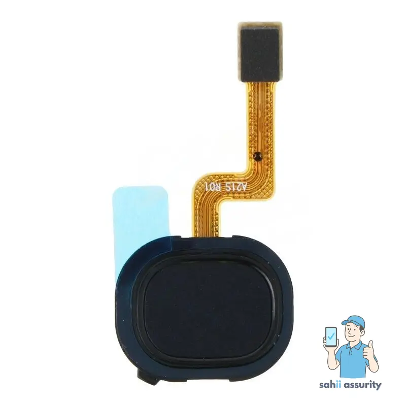 Fingerprint Sensor with Flex Cable for Samsung Galaxy A21s Black thumbnail